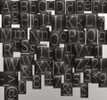 metal letters alphabet