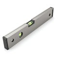 Metal Level Tool with Bubble Indicator for Accurate Measurement of Horizontal and Vertical Surfaces Royalty Free Stock Photo