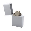 Metal Lighter Isolated