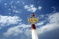 Metal Lighthouse Royalty Free Stock Photo