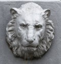 Metal Lion Head Royalty Free Stock Photo