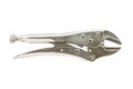 Metal locking plier jaw