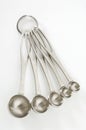 Metal Measuring Spoons Royalty Free Stock Photo