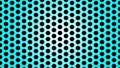 Vector Bright Blue Metal Mesh Texture Background