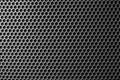 Metal mesh of speaker grill Royalty Free Stock Photo