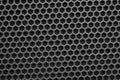 metal mesh of speaker grill Royalty Free Stock Photo