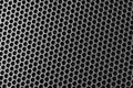 Metal mesh of speaker grill texture Royalty Free Stock Photo