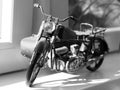 Sheet metal motorcycle