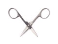 Metal nail scissors isolated Royalty Free Stock Photo