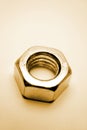 Metal nut Royalty Free Stock Photo
