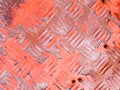 Metal, metal old rusty, Abstract multicolor grunge background with abstract colored texture, Red cover drains rust Royalty Free Stock Photo