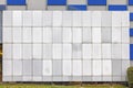 Metal Panels Old Wall Royalty Free Stock Photo