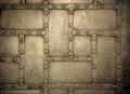 Metal pattern, perfect grunge background Royalty Free Stock Photo