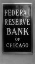 Metal plaque of the Chicago FED