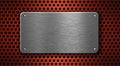 Metal plate industrial background