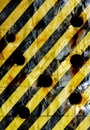 Metal plate with stripes Royalty Free Stock Photo