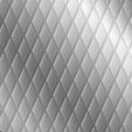 Metal plate texture, iron or silver sheet. Seamless pattern background. Realistic metallic grid Royalty Free Stock Photo