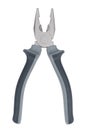 Metal pliers with rubber grips