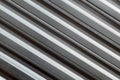 Metal profiled sheet decking