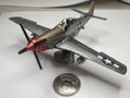 Metal Puzzle P-51 Mustang Fighter