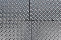 Metal rhombus shaped background