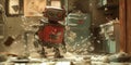 Metal robot crash broken error with spark. By generative Ai
