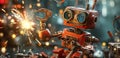 Metal robot crash broken error with spark. By generative Ai