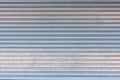 Metal rolling shutter door