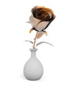 Metal rose