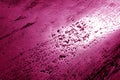 Metal rough surface in pink tone Royalty Free Stock Photo