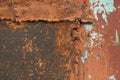 Metal rust background , grunge rust and corrosion background texture Royalty Free Stock Photo