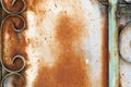 Metal rust background , grunge rust and corrosion background texture Royalty Free Stock Photo