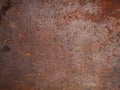 Metal Rust Background, Rusty Iron Plate Steel Sheet Old copper Royalty Free Stock Photo