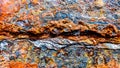 Metal, rust, corrosion, barrel, container Royalty Free Stock Photo