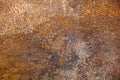 Metal rust wall texture surface natural color use for background Royalty Free Stock Photo