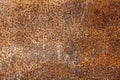 Metal rust wall texture surface natural color use for background Royalty Free Stock Photo