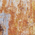 Metal rusted wall texture surface natural color use for background Royalty Free Stock Photo