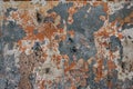 Metal rusty surface. Royalty Free Stock Photo