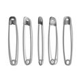 Safety pin set Royalty Free Stock Photo