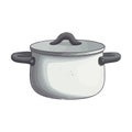 metal saucepan for cooking icon