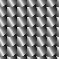 Metal scale seamless pattern