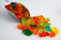 Colourful gummy candies