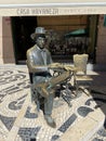 Metal Sculpture in Lisbon Portugal in Europe