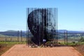 Metal Sculpture Of Nelson Mandela At His Capture Site Royalty Free Stock Photo