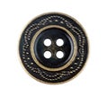 Metal sewing button