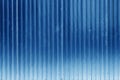 Metal sheet fence texture in navy blue color Royalty Free Stock Photo