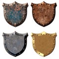 4 Metal Shields