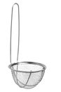 Metal Sieve Isolated Royalty Free Stock Photo