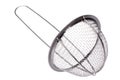 Metal Sieve Isolated Royalty Free Stock Photo