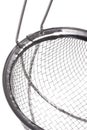 Metal Sieve Isolated Royalty Free Stock Photo